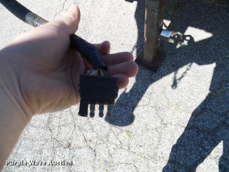 image for item DA6934 2017 Shop built equipment trailer