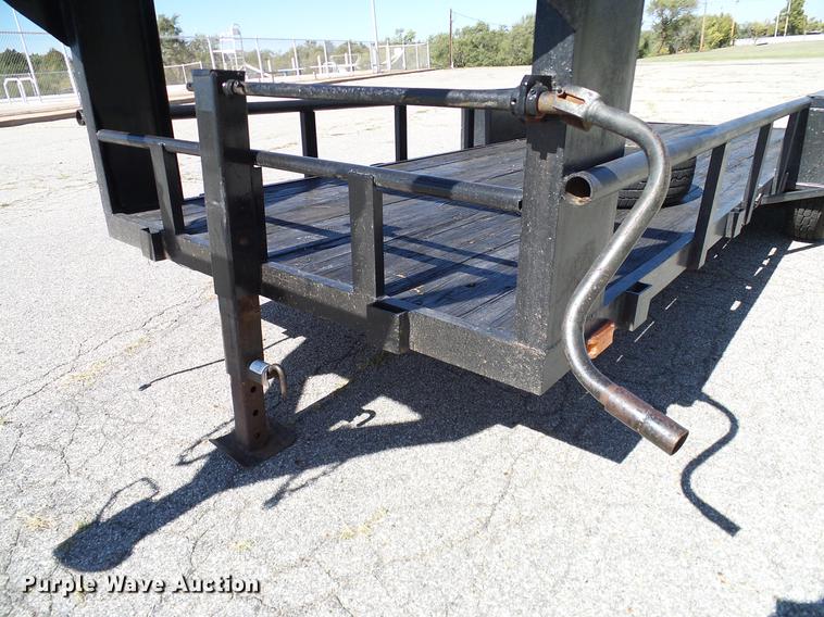 image for item DA6934 2017 Shop built equipment trailer