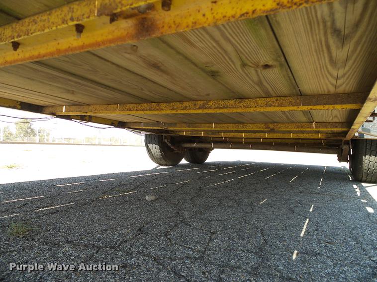 image for item DA6934 2017 Shop built equipment trailer