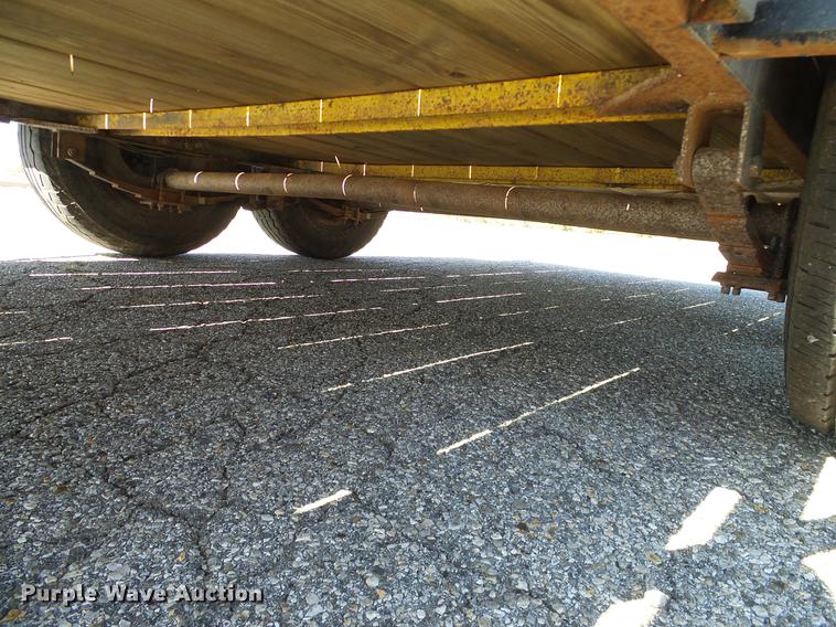 image for item DA6934 2017 Shop built equipment trailer