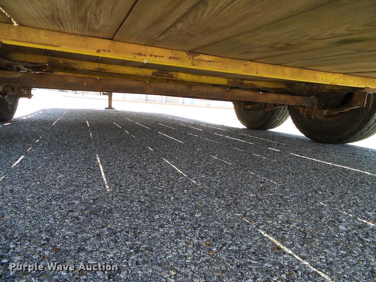 image for item DA6934 2017 Shop built equipment trailer