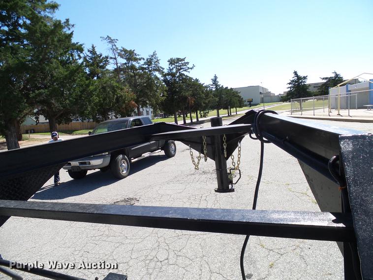 image for item DA6934 2017 Shop built equipment trailer