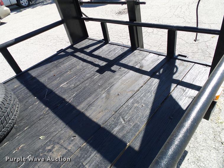 image for item DA6934 2017 Shop built equipment trailer