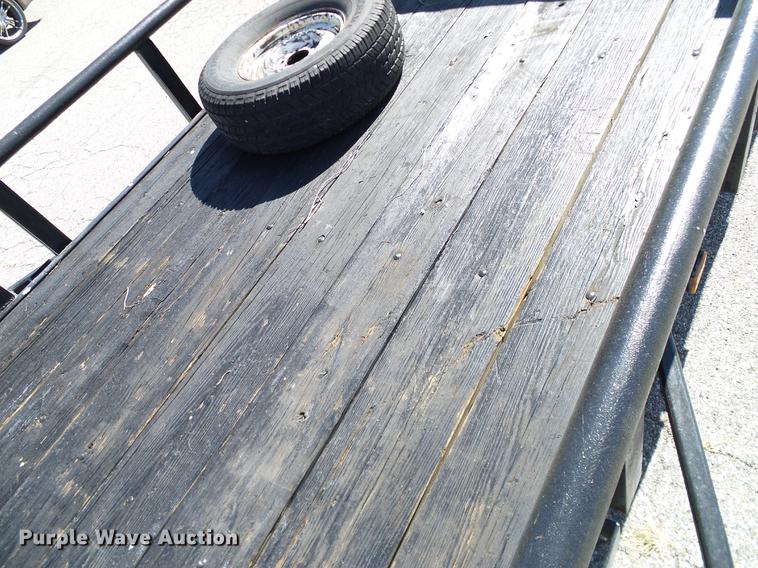 image for item DA6934 2017 Shop built equipment trailer