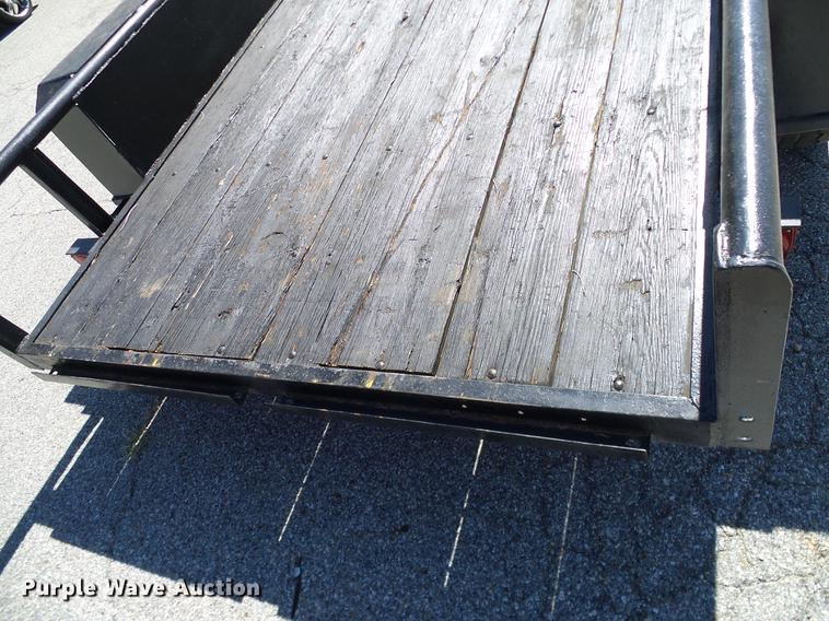 image for item DA6934 2017 Shop built equipment trailer