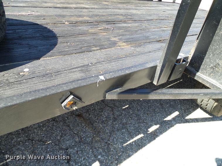 image for item DA6934 2017 Shop built equipment trailer