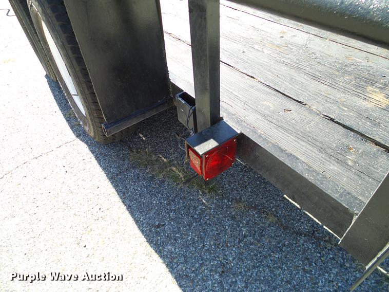 image for item DA6934 2017 Shop built equipment trailer