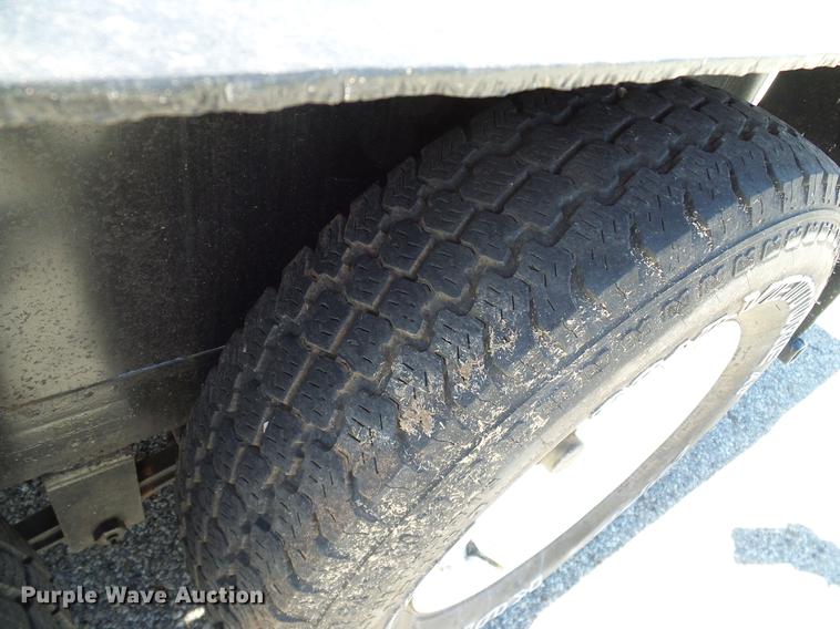 image for item DA6934 2017 Shop built equipment trailer