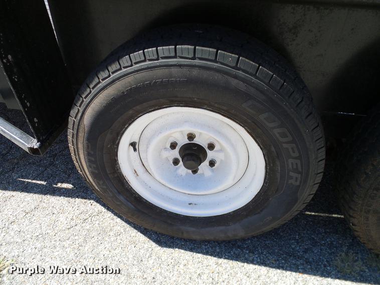 image for item DA6934 2017 Shop built equipment trailer