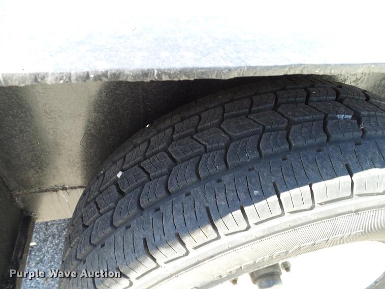 image for item DA6934 2017 Shop built equipment trailer