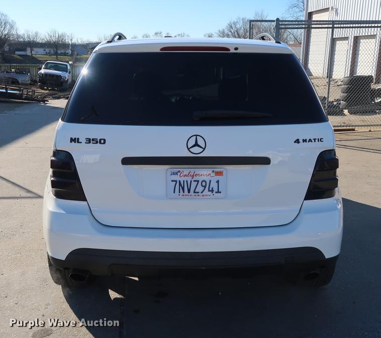 image for item DA8571 2007 Mercedes Benz ML350 SUV