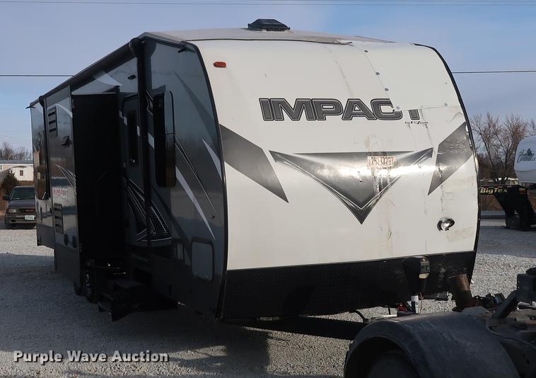 image for item DA8583 2017 Keystone Impact 312 toy hauler camper