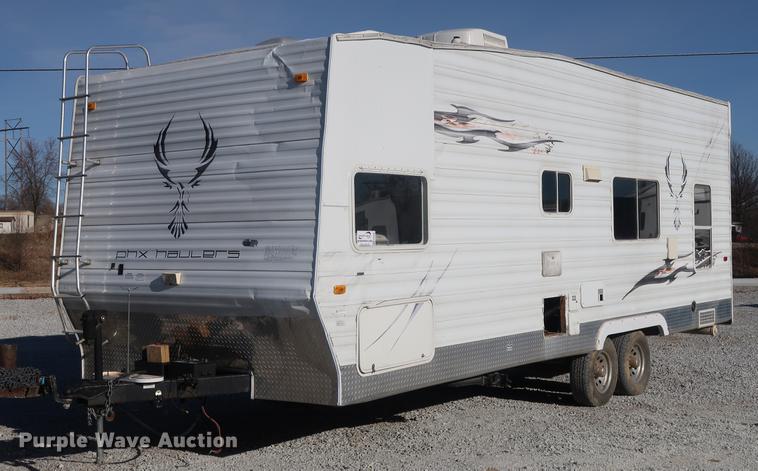 image for item DA8585 2009 Phoenix toy hauler camper