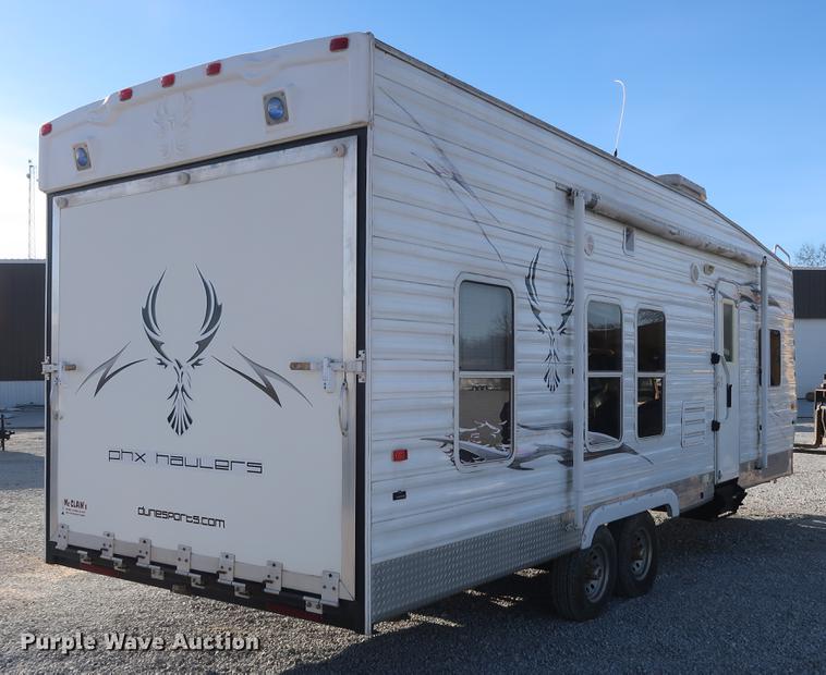 image for item DA8585 2009 Phoenix toy hauler camper