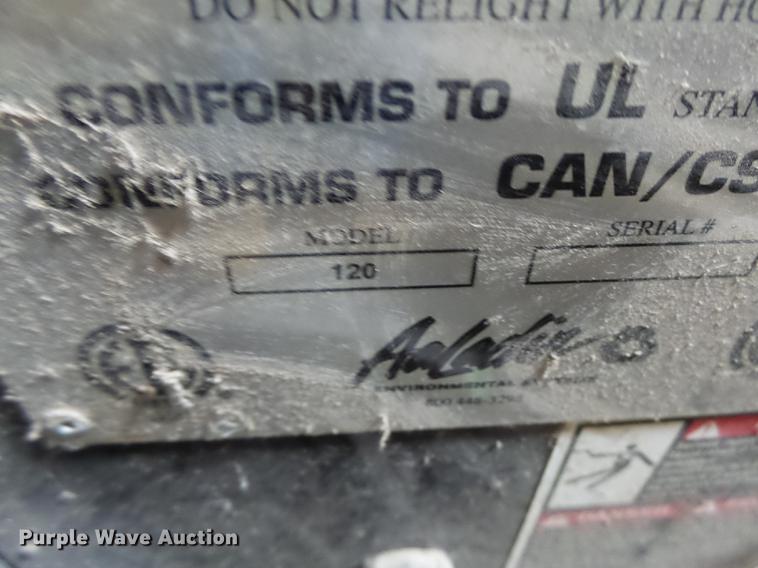 image for item DB9833 Eliminator 120 waste oil heater