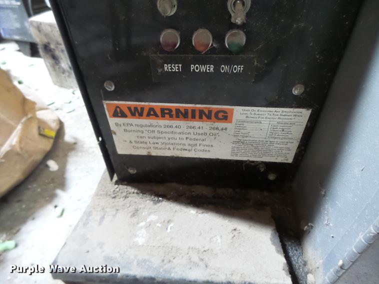 image for item DB9833 Eliminator 120 waste oil heater