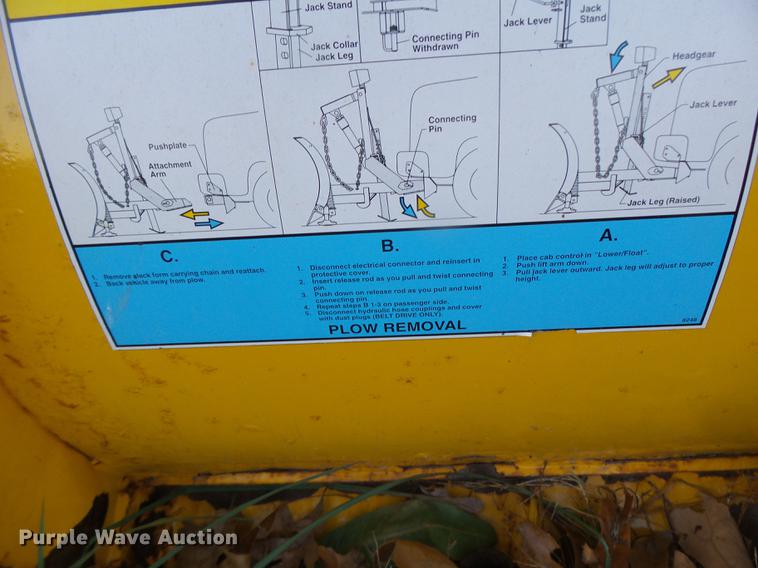 image for item DB9849 Minute mount snow plow