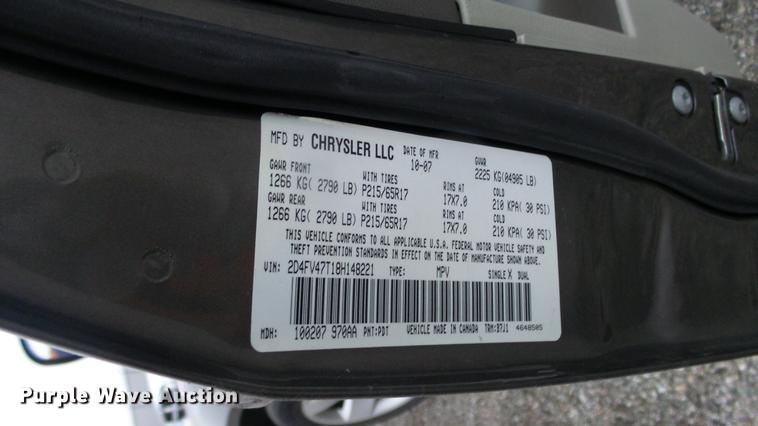 image for item DC1841 2008 Dodge Magnum