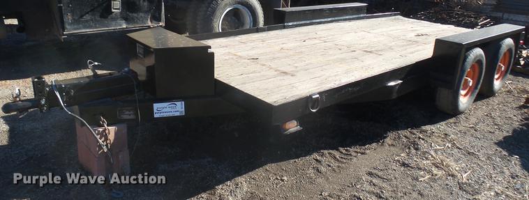 image for item DC1939 1995 Belshe equipment trailer