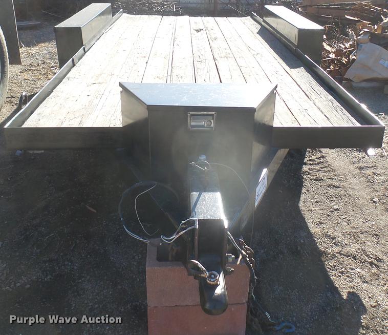 image for item DC1939 1995 Belshe equipment trailer