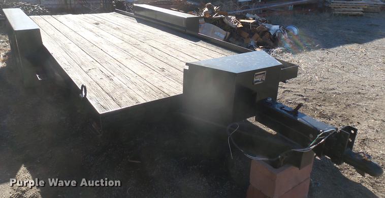 image for item DC1939 1995 Belshe equipment trailer