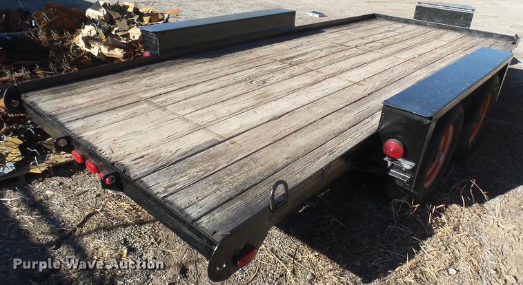 image for item DC1939 1995 Belshe equipment trailer