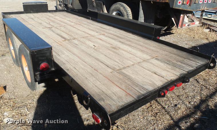 image for item DC1939 1995 Belshe equipment trailer