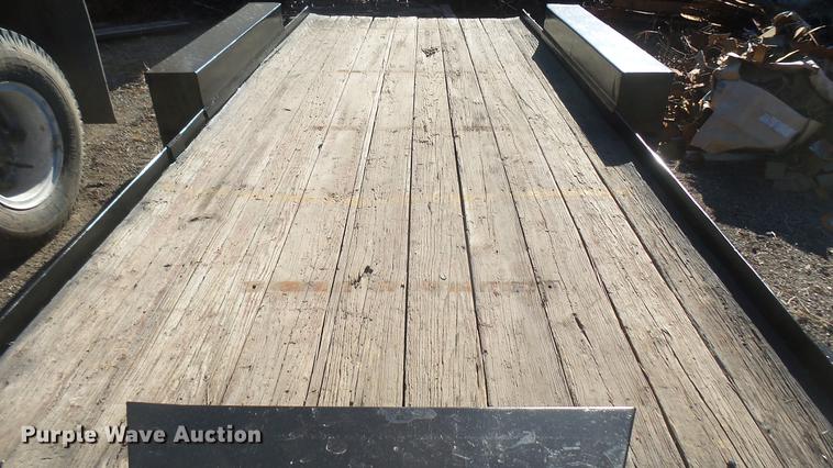 image for item DC1939 1995 Belshe equipment trailer