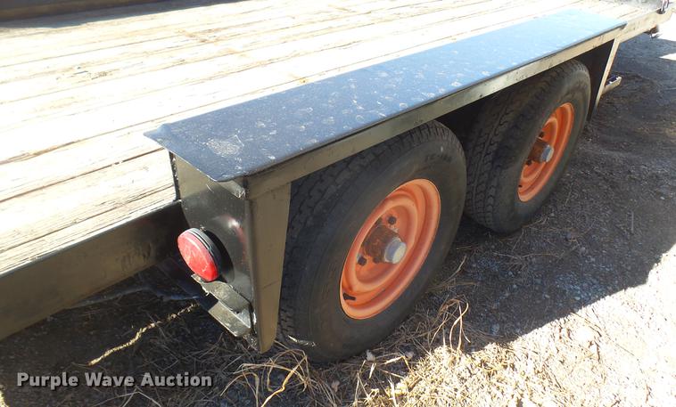 image for item DC1939 1995 Belshe equipment trailer