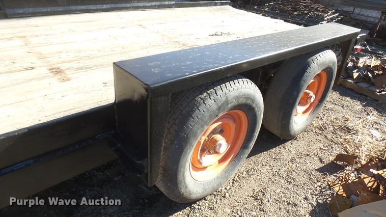 image for item DC1939 1995 Belshe equipment trailer