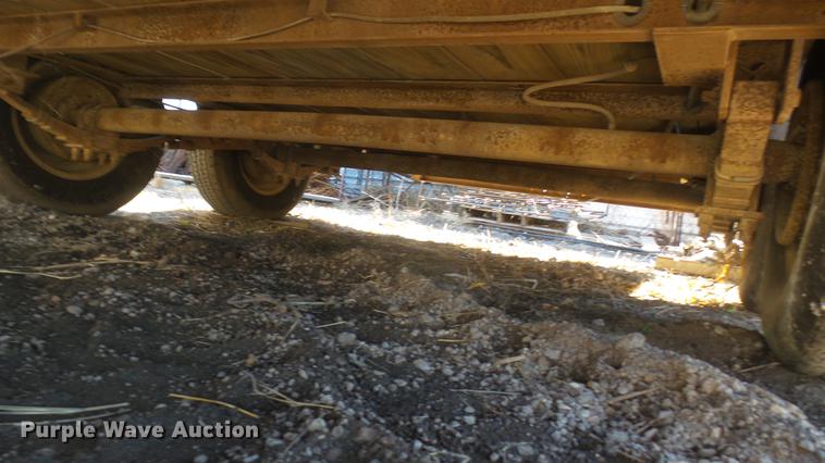 image for item DC1939 1995 Belshe equipment trailer