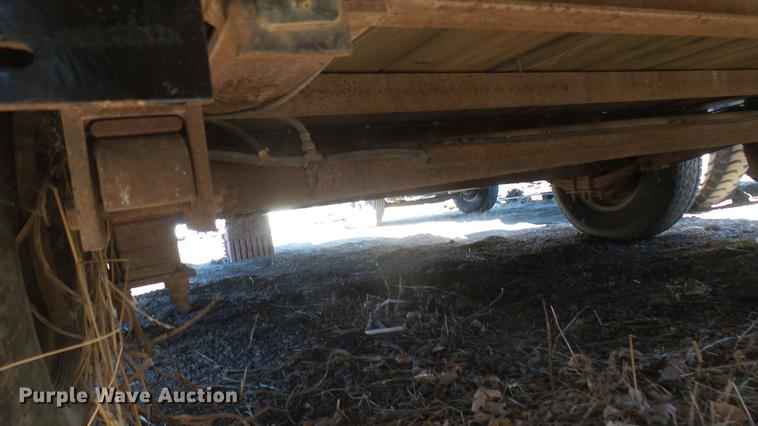 image for item DC1939 1995 Belshe equipment trailer