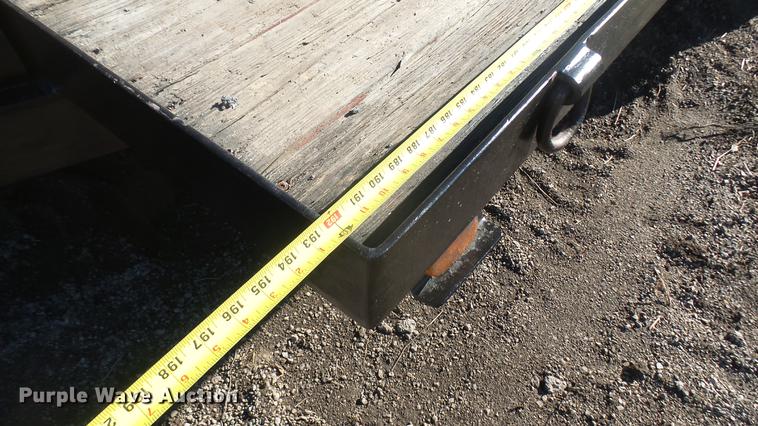 image for item DC1939 1995 Belshe equipment trailer