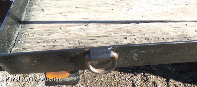 image for item DC1939 1995 Belshe equipment trailer