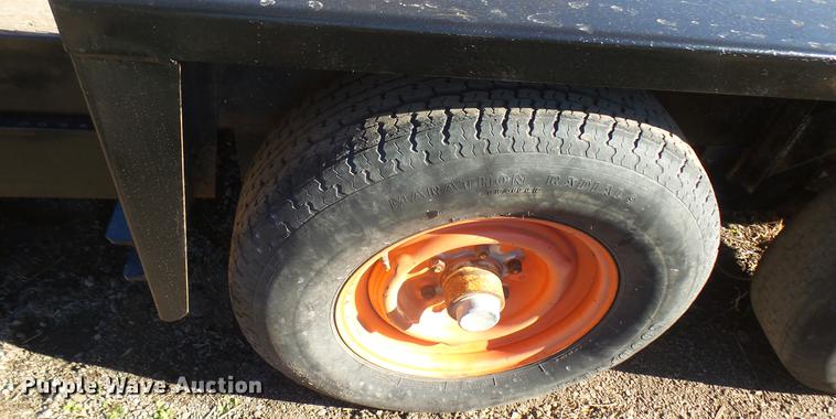 image for item DC1939 1995 Belshe equipment trailer