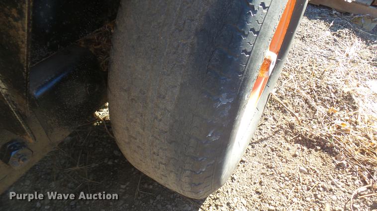 image for item DC1939 1995 Belshe equipment trailer