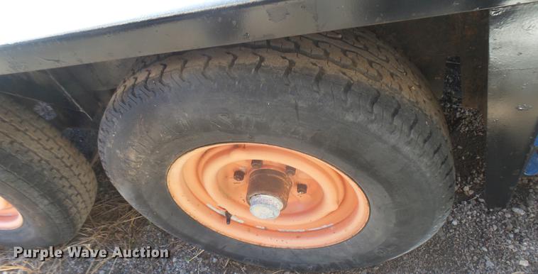 image for item DC1939 1995 Belshe equipment trailer