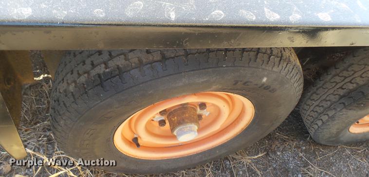 image for item DC1939 1995 Belshe equipment trailer