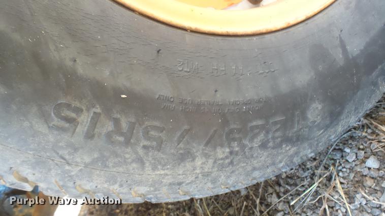 image for item DC1939 1995 Belshe equipment trailer