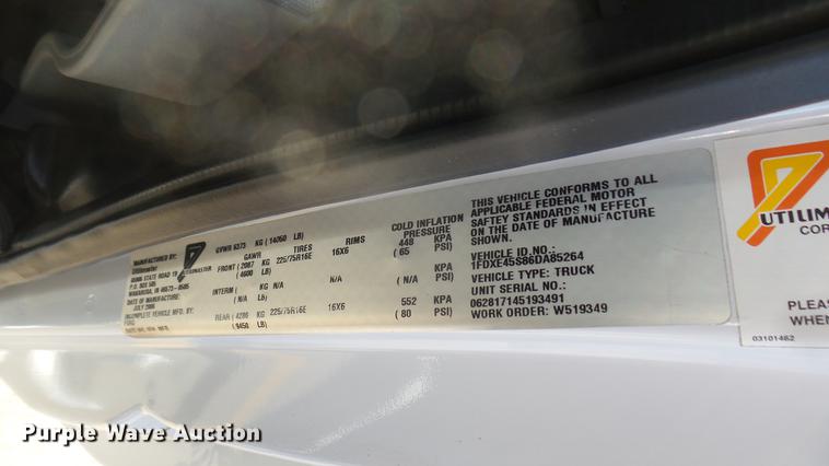 image for item DC1941 2006 Ford Econoline E450 box truck