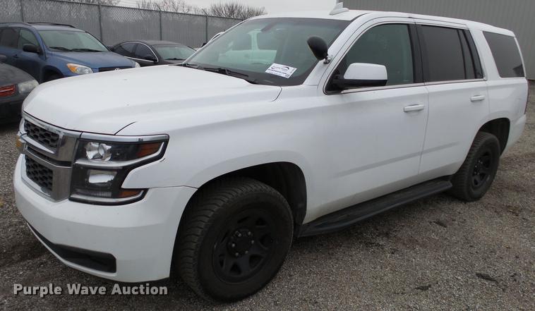 image for item DC1954 2016 Chevrolet Tahoe Police SUV