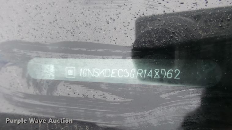 image for item DC1954 2016 Chevrolet Tahoe Police SUV