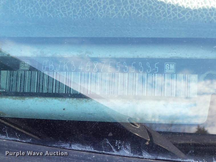 image for item DC7471 2007 Chevrolet 3500HD pickup truck