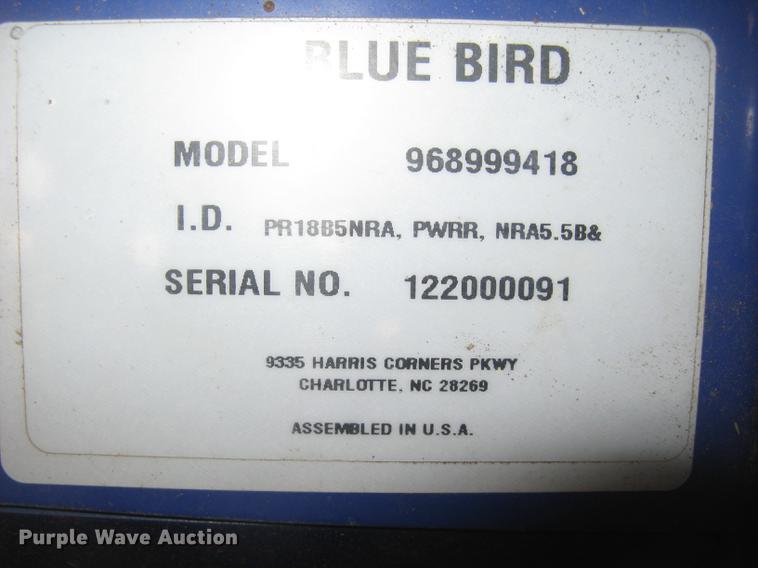 image for item DL9770 Blue Bird PR18 rake