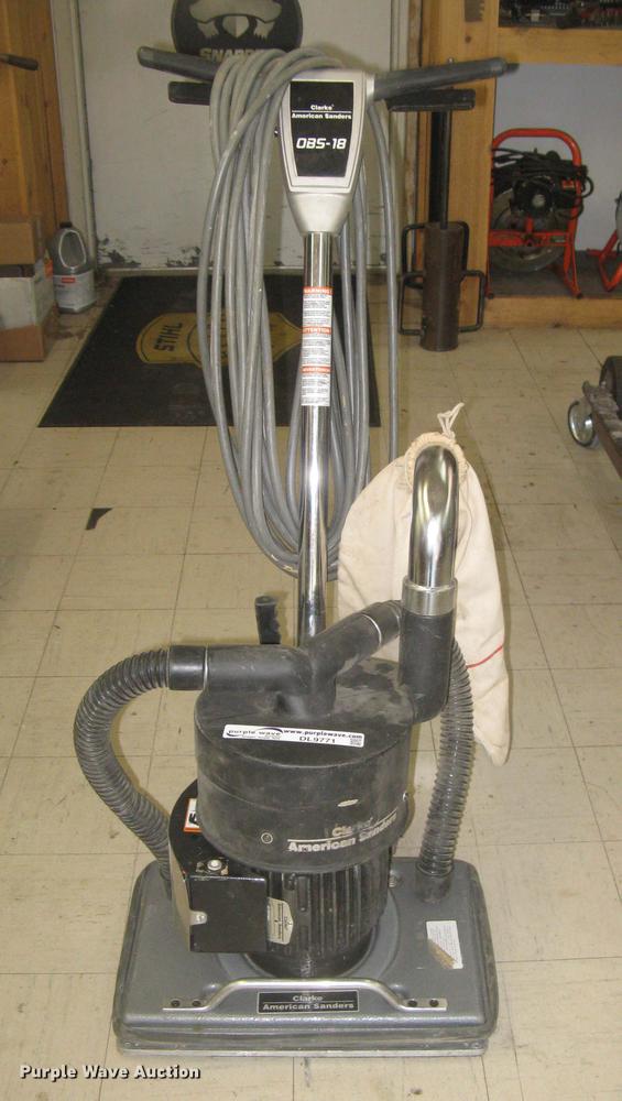 image for item DL9771 Clarke OBS-18 orbital floor sander