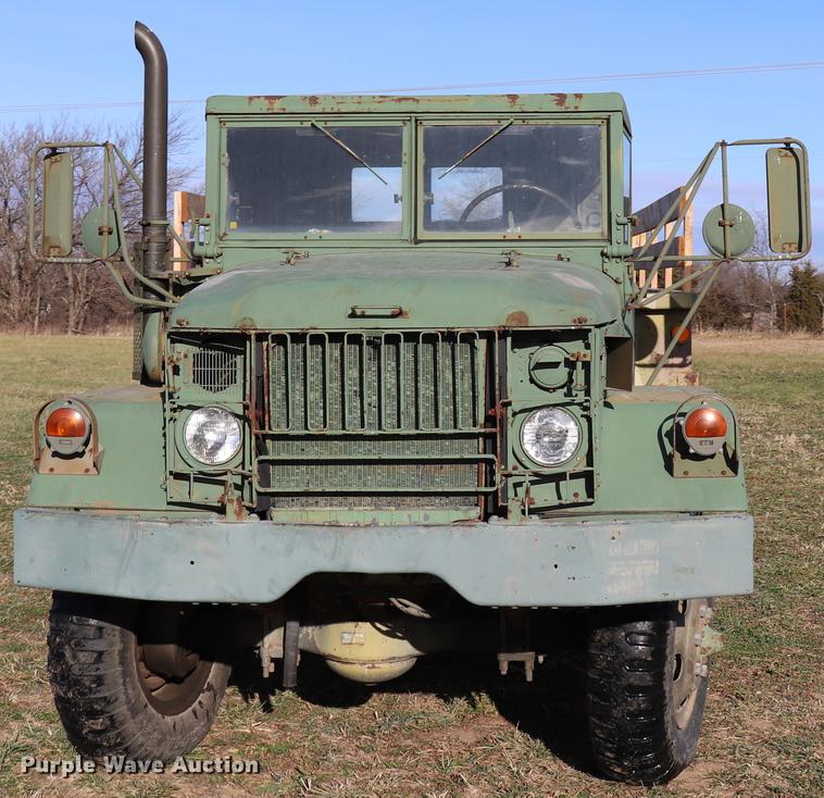 image for item EC9300 1974 Am General flatbed truck