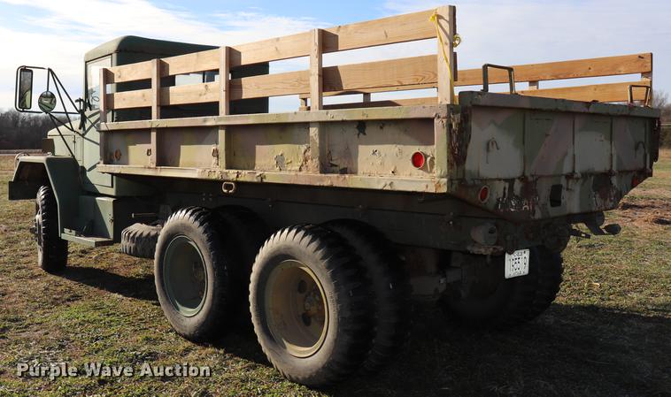 image for item EC9300 1974 Am General flatbed truck