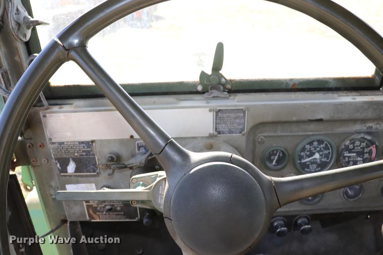 image for item EC9300 1974 Am General flatbed truck