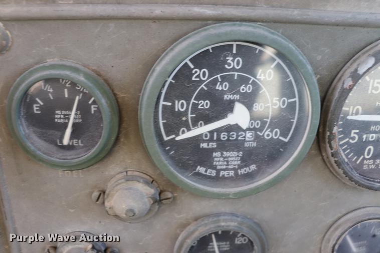 image for item EC9300 1974 Am General flatbed truck