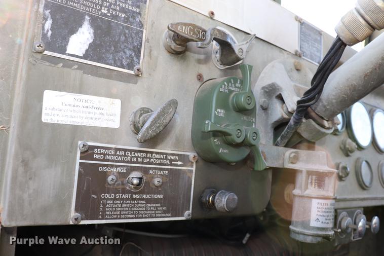 image for item EC9300 1974 Am General flatbed truck